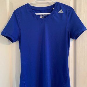 Adidas Techfit Climate Blue T-Shirt